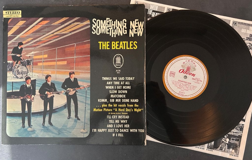 BEATLES - Something new ( LP; orig. Odeon 1964; EX/EX ), LP, Ophalen of Verzenden, Zo goed als nieuw, Classic Rock