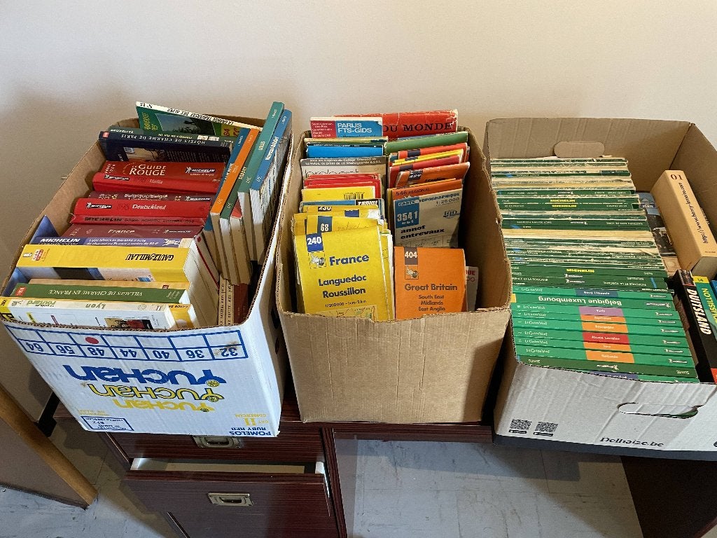 Reisgidsen, Reisgids of -boek, Ophalen, Gelezen, Overige merken