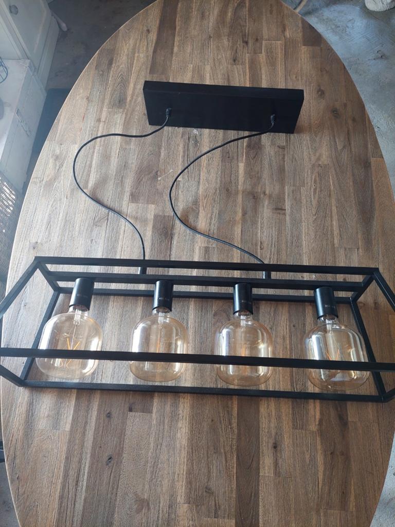 Felsisk industrieele lamp ikea, Huis en Inrichting, Ophalen, Zo goed als nieuw, Industrieel, Metaal