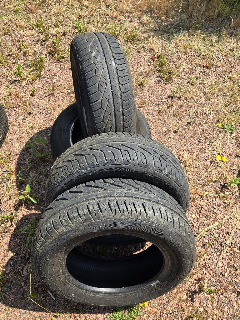 4 goede 14'' BANDEN uniroyal 185/65 R14, Auto-onderdelen, Ophalen, 14 inch, Gebruikt, 185 mm