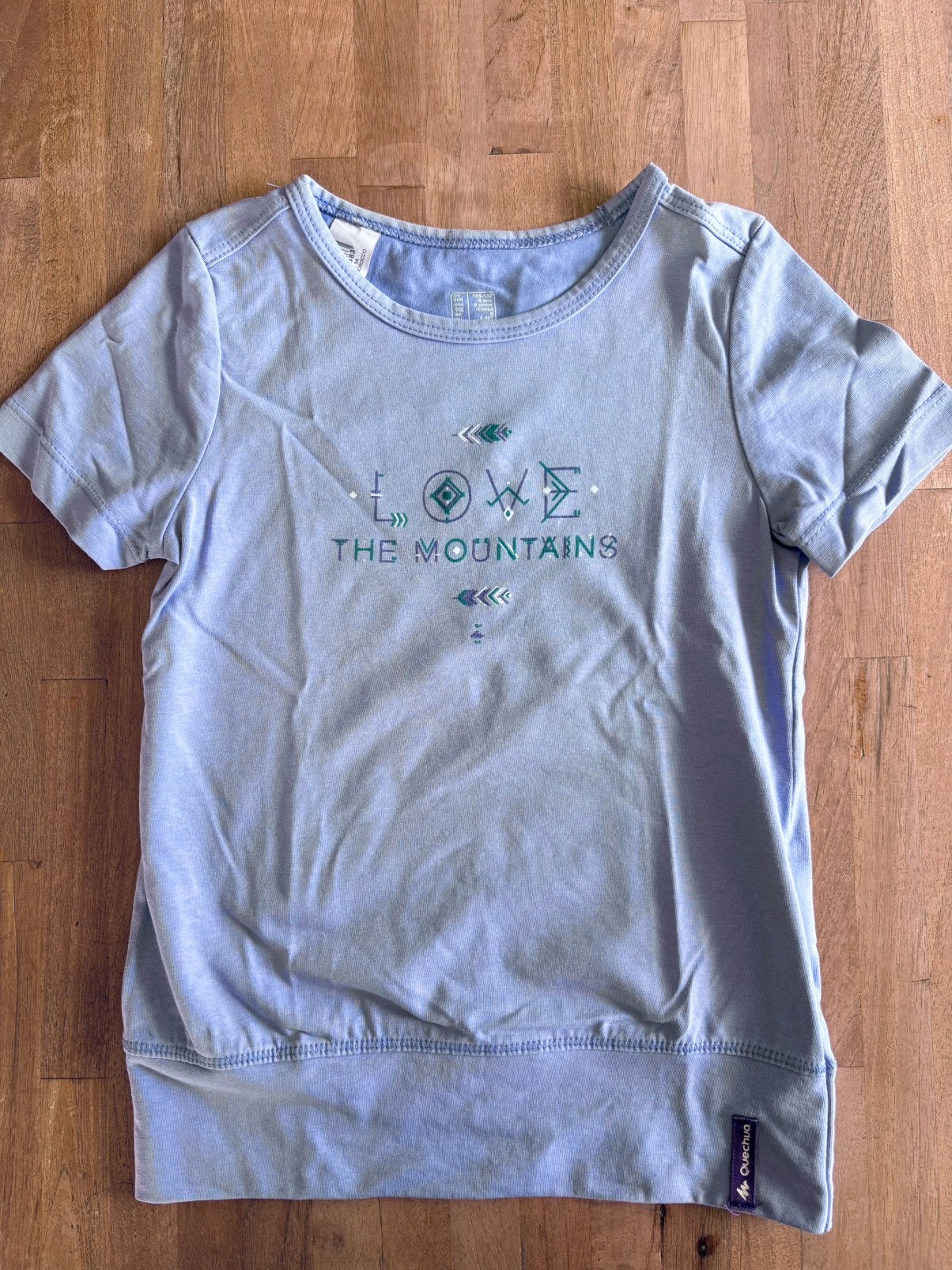 Lila wandel t-shirt Quechua, maat 125/132, Enfants & Bébés, Vêtements enfant | Taille 128, Enlèvement ou Envoi, Comme neuf, Fille