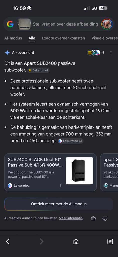 HI END audiosysteem, Ophalen