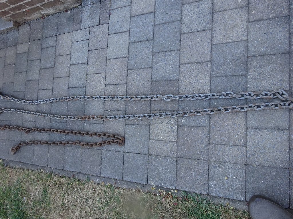 Hijskettingen, Ophalen, Gebruikt