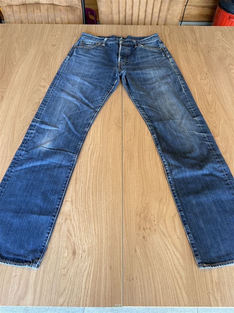 Levi\'s 501 Red Tab Straight Leg Button Fly Jeans - W33 L33, Enlèvement ou Envoi, Neuf
