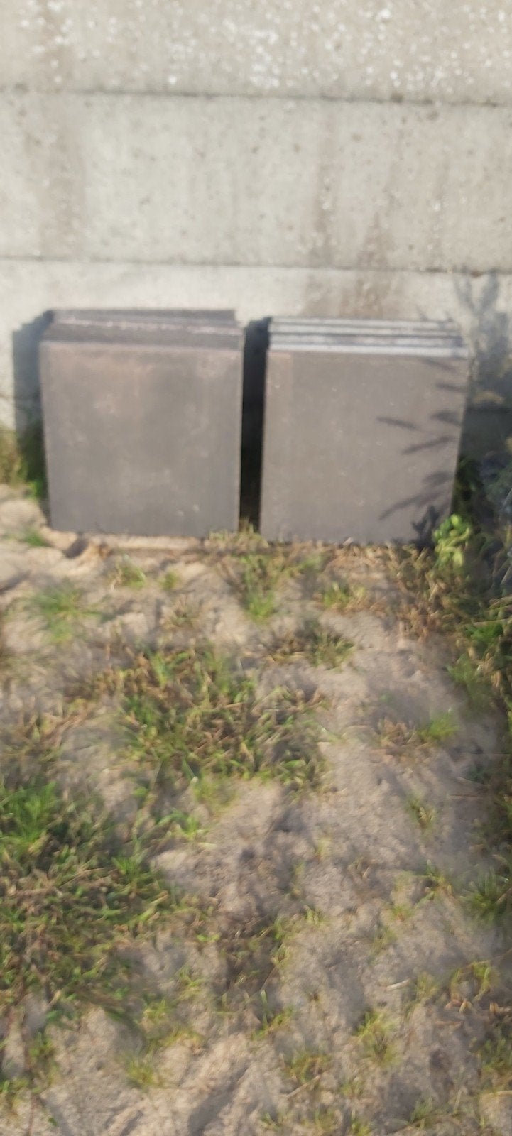 betontegels 50x50x6, Ophalen, Gebruikt, Minder dan 60 cm, Vierkant
