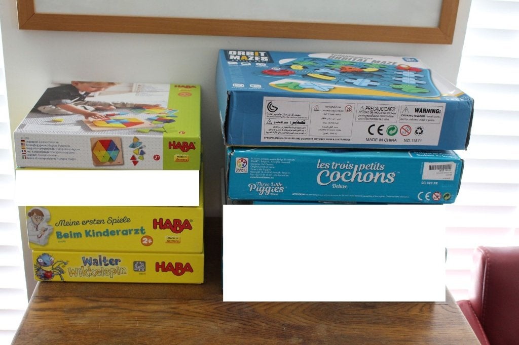 kinderspeelgoed  Haba + Smartgame, Ophalen of Verzenden, Gebruikt