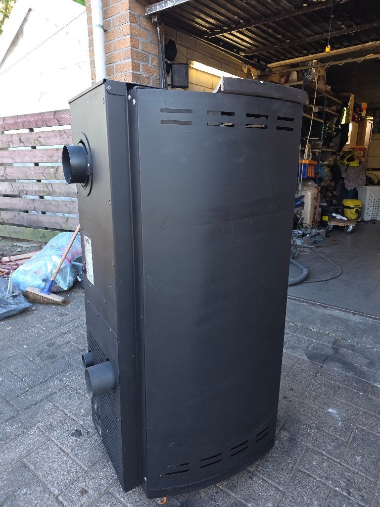 pellletkachel MCZ arthos 11.5kw met kanalisatie, Ophalen, Gebruikt, Overige brandstoffen, Pelletkachel