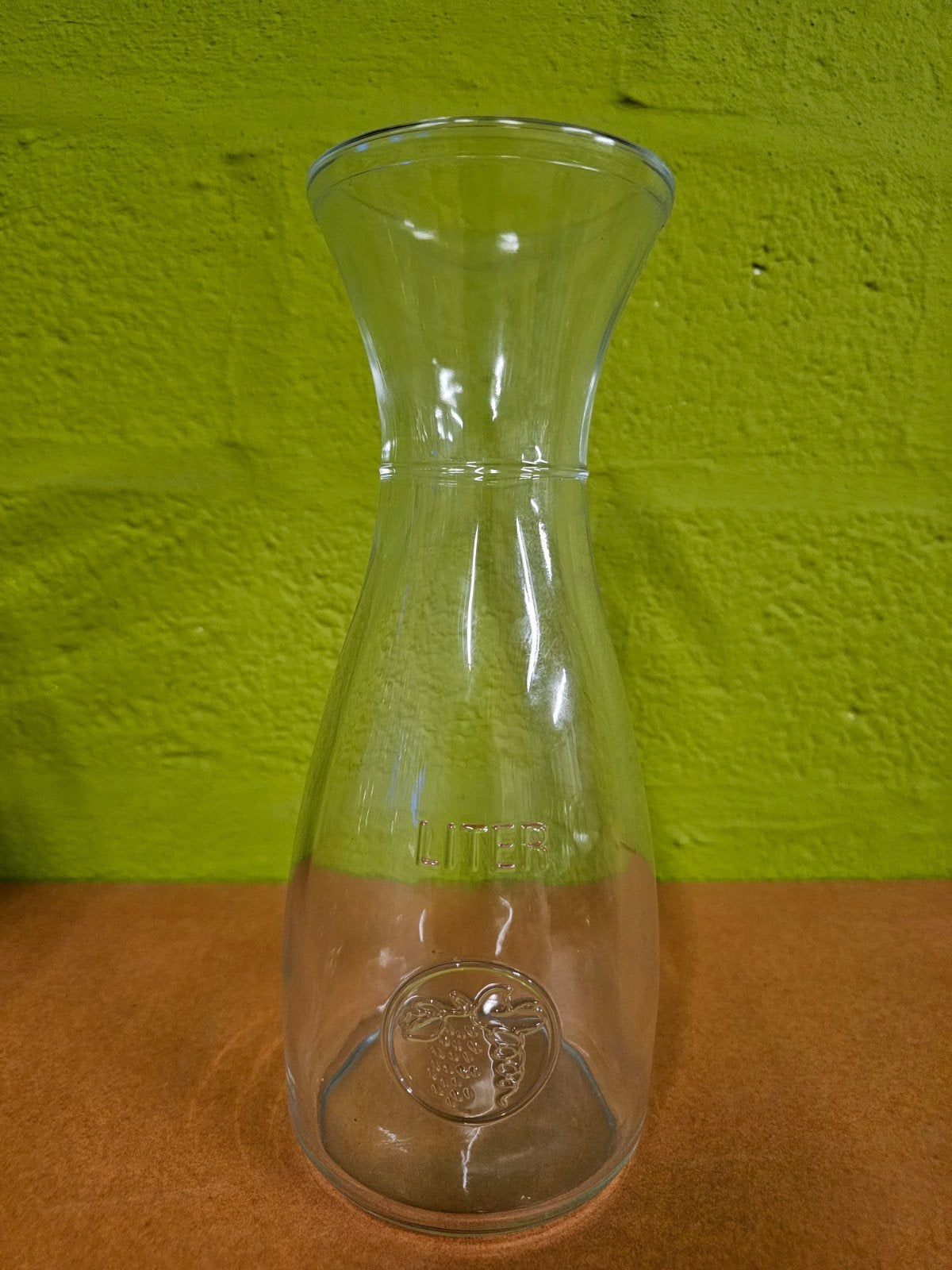Carafes italiennes 1L/50cl/25cl, Enlèvement, Verre
