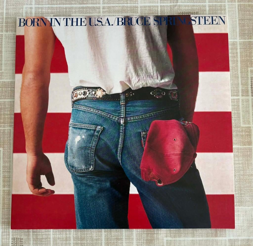 Bruce Springsteen - Born In The USA (LP), Ophalen of Verzenden, Zo goed als nieuw, Overige formaten, Poprock