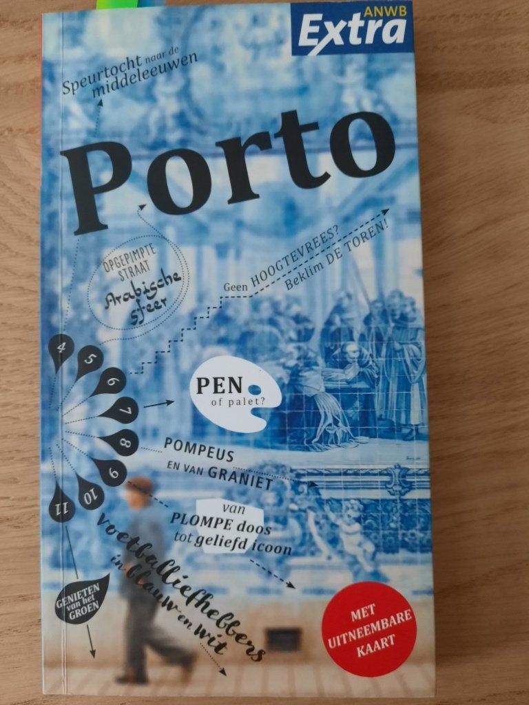 REISGIDS PORTO - Extra ANWB - 2018 - Nieuw !, ANWB, Enlèvement, Vendu en Flandre, pas en Wallonnie, Neuf