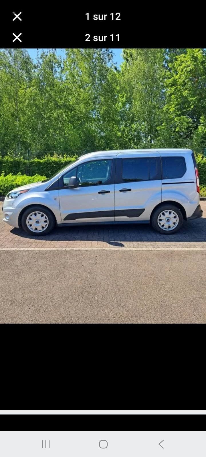 FORD TOURNEO, Autos, Ford, Argent ou Gris, Achat, Euro 6, Noir