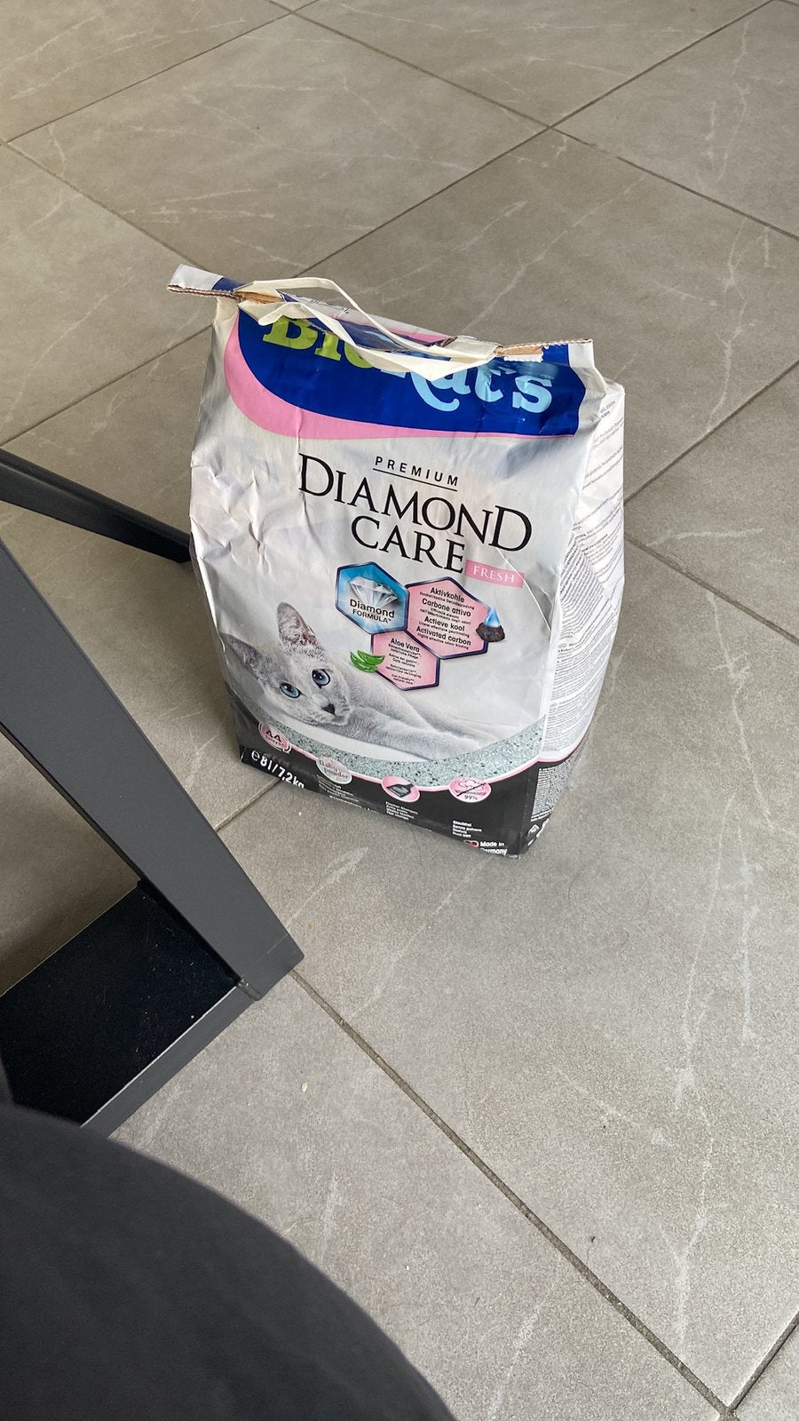 Litière pour chat Biokat's Diamond Care Premium, Animaux & Accessoires, Enlèvement, Autonettoyant, Neuf, Fermé