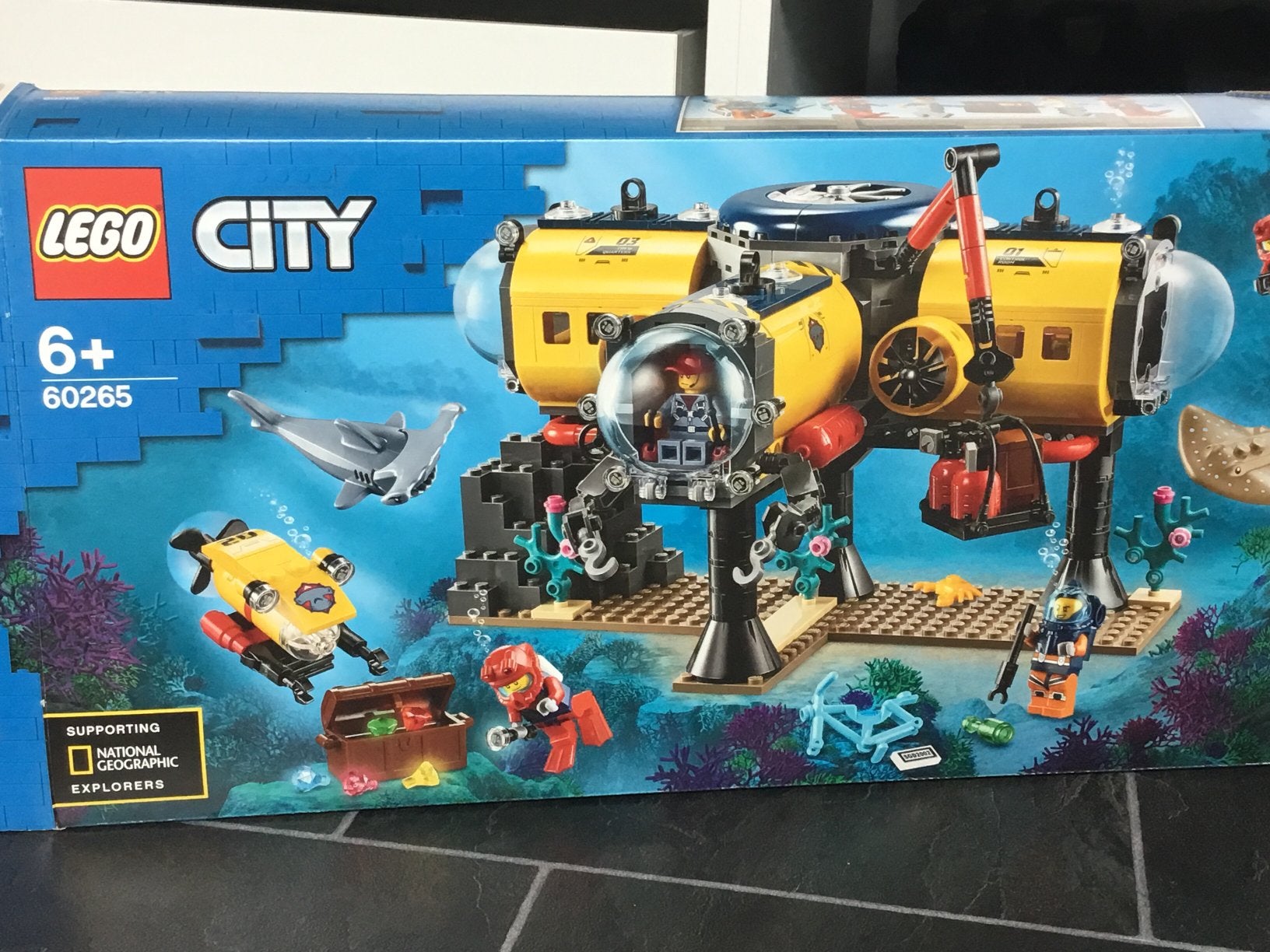 LEGO CITY onderwater-labaratorium, Ophalen, Lego, Inclusief instructies, City