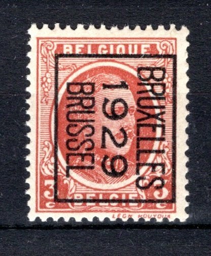 PRE184B MNH** 1929 - BRUXELLES 1929 BRUSSEL, Envoi, Non oblitéré, Neuf