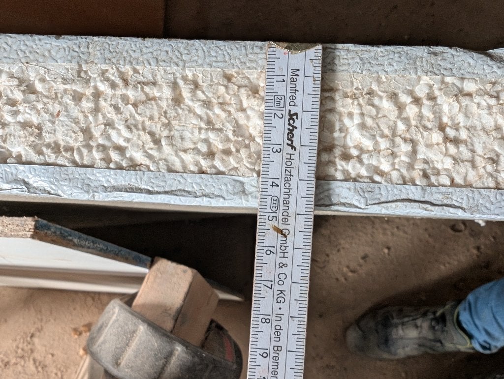 EPS/polystyreen isolatie 5cm +- 135 m², Doe-het-zelf en Bouw, Ophalen, 4 tot 8 cm, Gebruikt, Vloerisolatie