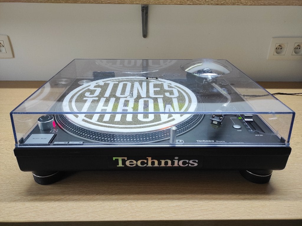 Technics SL-1200MK3D + Shure SC35C, Ophalen, Gebruikt, Pitch-regelaar, Platenspeler