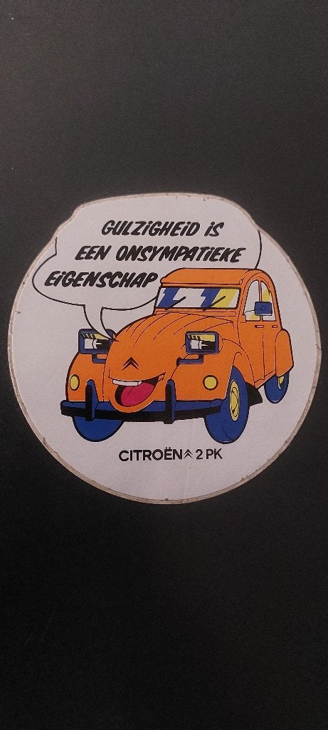 Sticker autocollant Citroën 2PK Vintage, Envoi, Utilisé