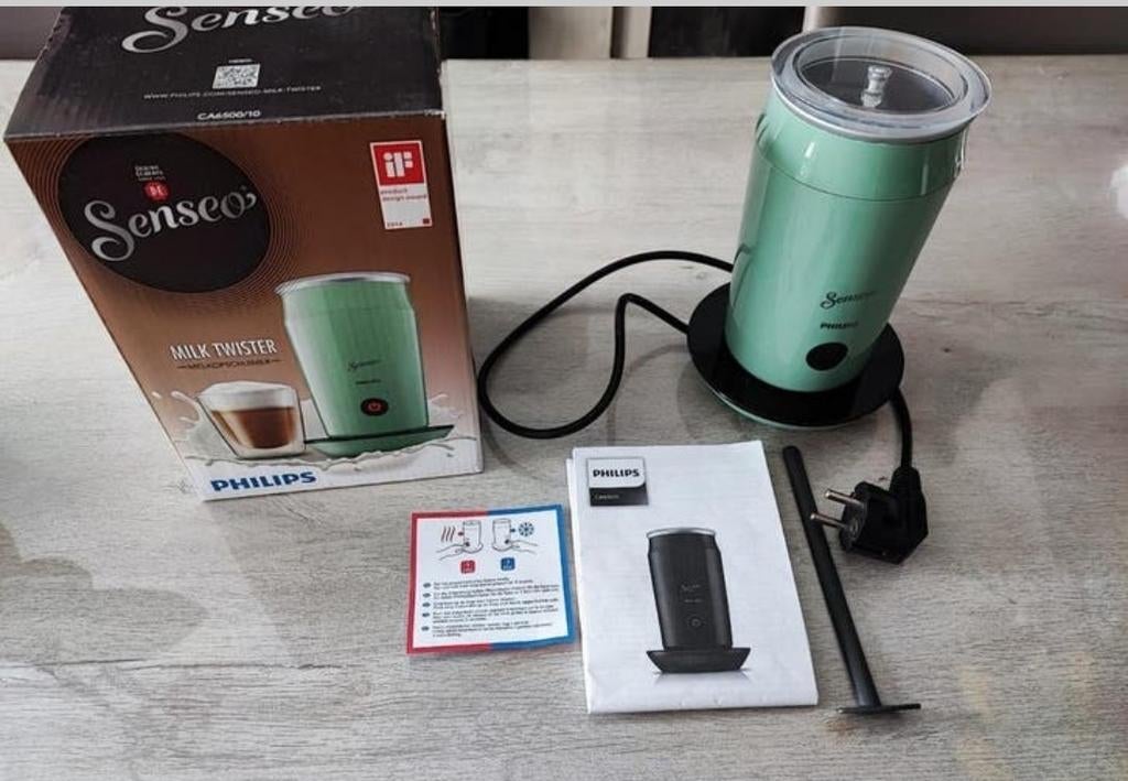 Melkopschuimer Philips, Ophalen