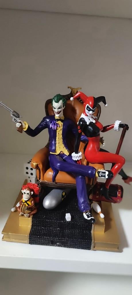 Diorama joker et Harley Queen (résine), Hobby & Loisirs créatifs, Enlèvement, Neuf, Diorama