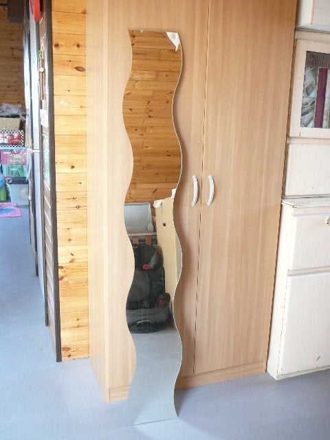 2 sierspiegels, Huis en Inrichting, Woonaccessoires | Spiegels, Ophalen, Minder dan 50 cm, Zo goed als nieuw, Overige vormen
