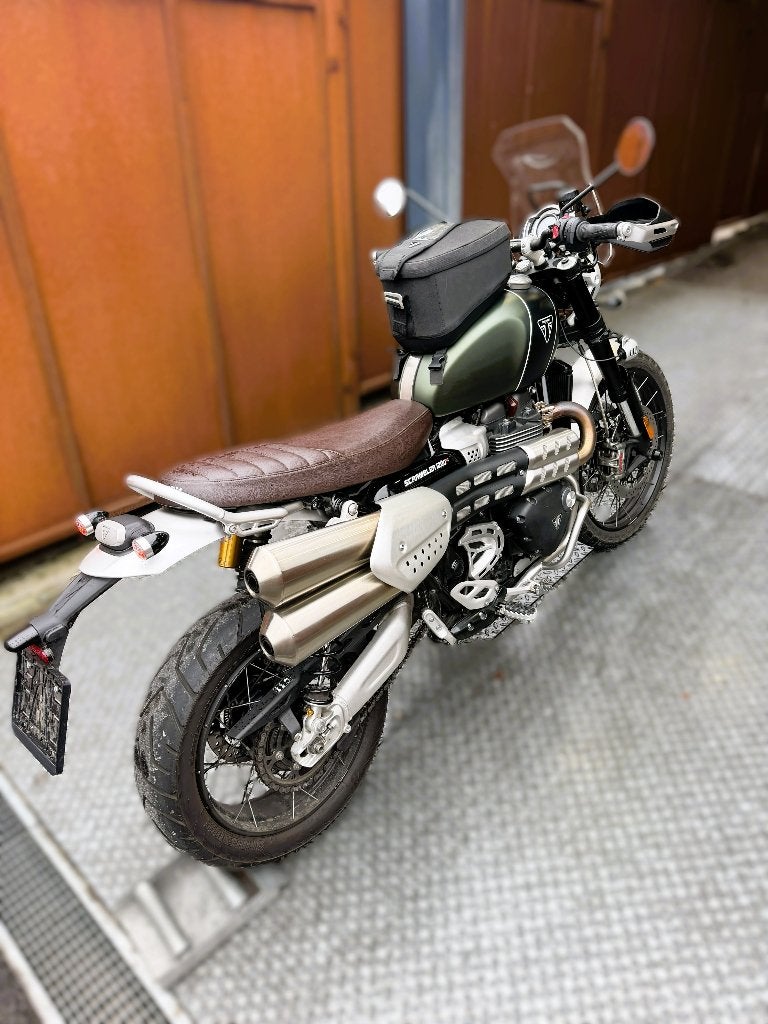 triumph scrambler 1200cm³ abs 2023 1er proprio gar 1.2.3ans, Permis Moto A, Entreprise, Plus de 35 kW, 2 cylindres