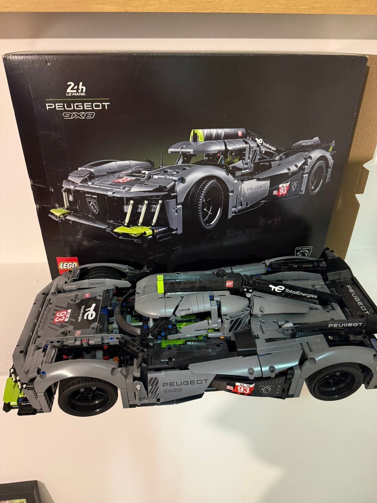 Lego peugot 24h, Hobby en Vrije tijd, Ophalen, Zo goed als nieuw