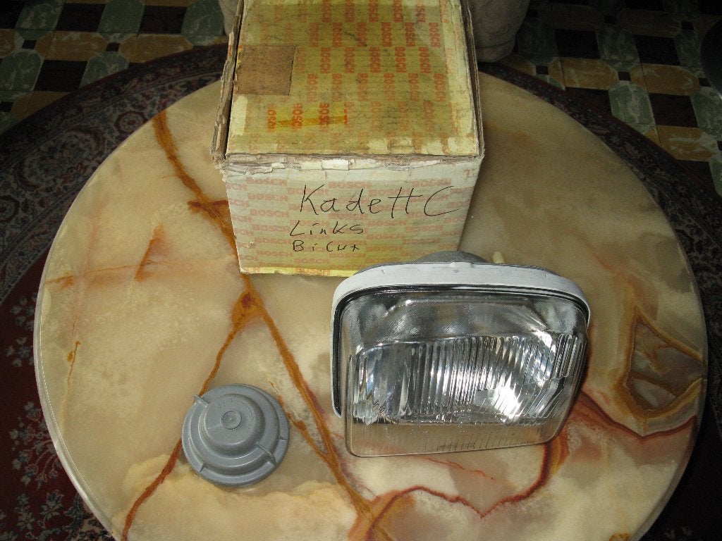 Opel Kadett C NOS koplamp Links, Ophalen of Verzenden, Nieuw, Opel