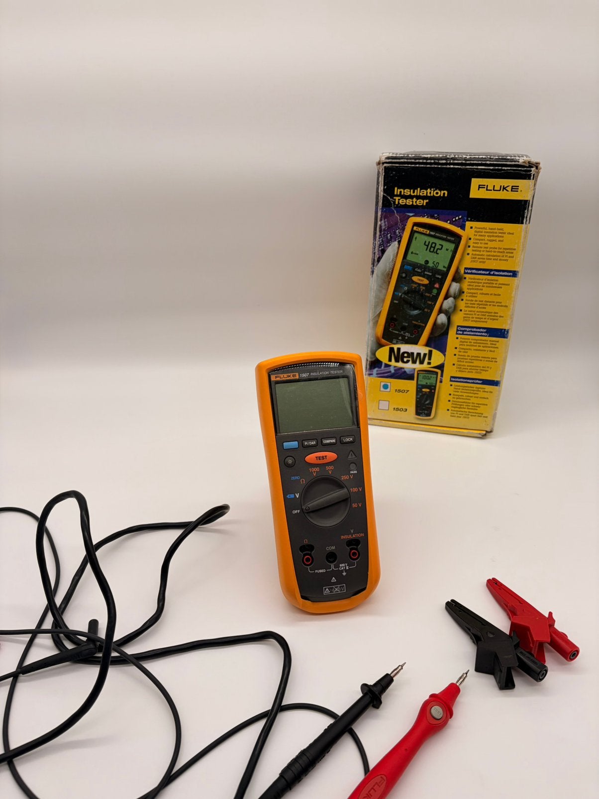 Fluke 1507 Isolatietester / Megger, Ophalen of Verzenden, Zo goed als nieuw
