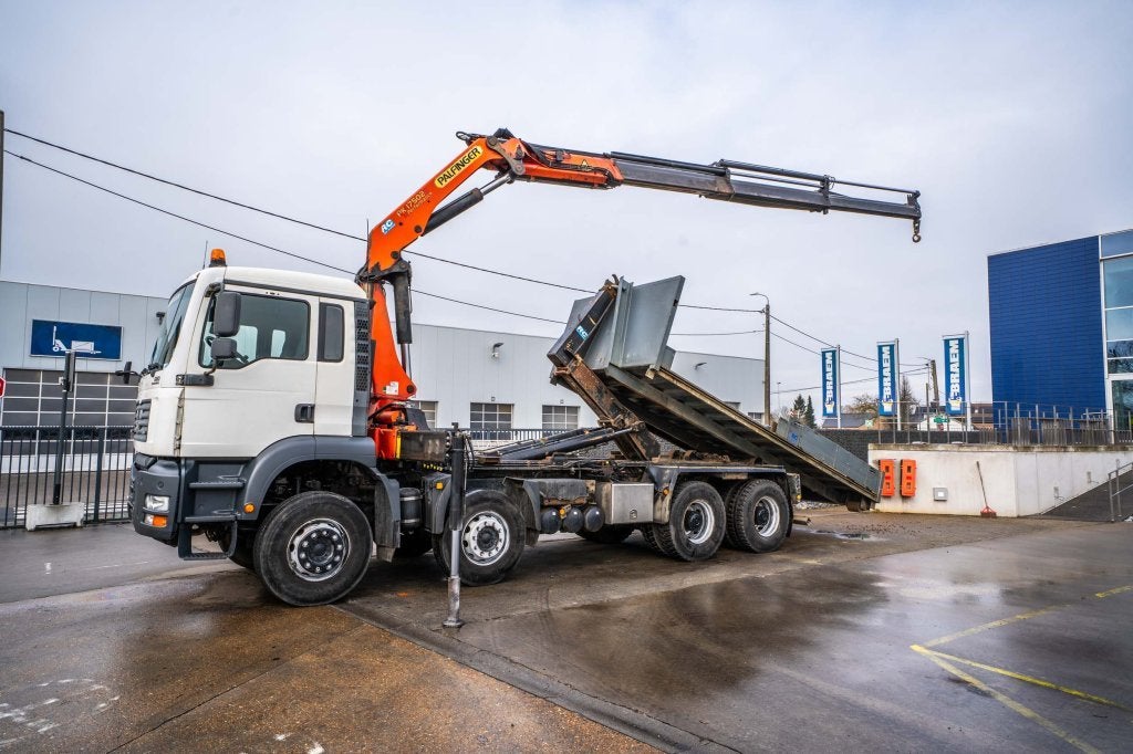 MAN TGA 41.430 BB - PK 17502/3xhydr. (bj 2003), Achterwielaandrijving, MAN, Wit, Bedrijf