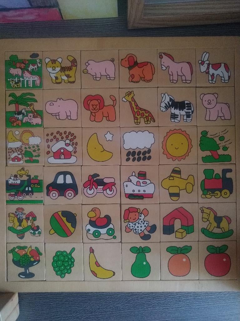 Legpuzzel, Ophalen, Zo goed als nieuw, Van hout