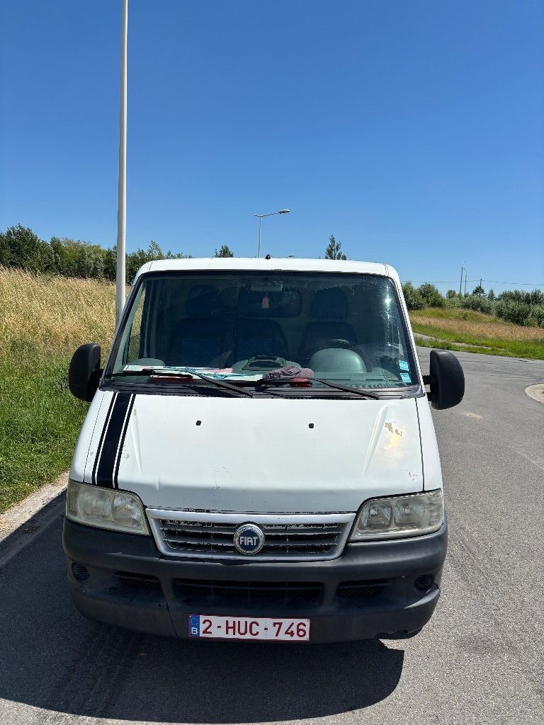 Fiat Ducato 2005 van aménagé, Autos, Cuir, 4 portes, 3 places, Boîte manuelle