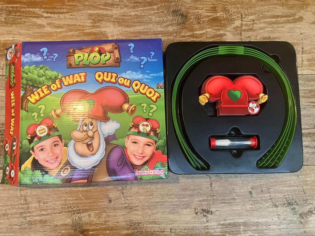 Plop - Wie of wat ben ik?, Hobby en Vrije tijd, Een of twee spelers, Ophalen of Verzenden, Zo goed als nieuw