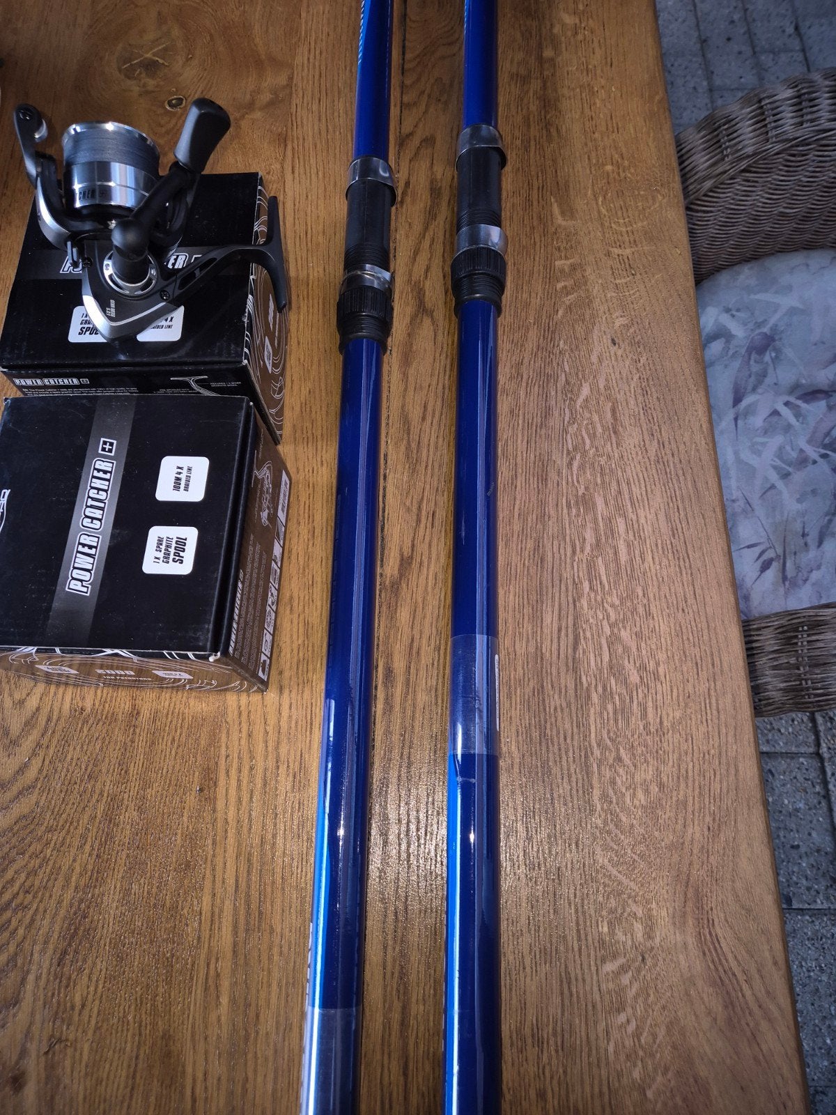 zee hengels 390 cm WG 80/120 grmet molens, Ophalen of Verzenden