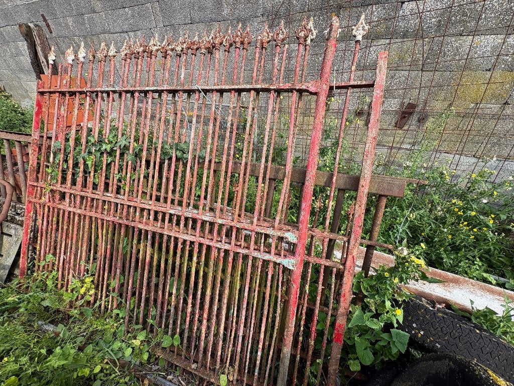 Smeedijzeren poort, Ophalen, Gebruikt, IJzer