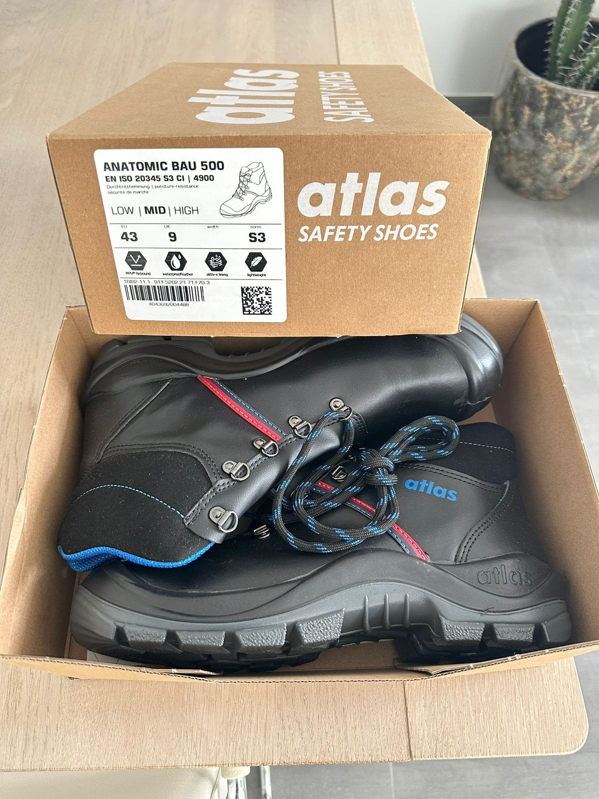 Chaussures de sécurité Atlas, Enlèvement ou Envoi, Neuf