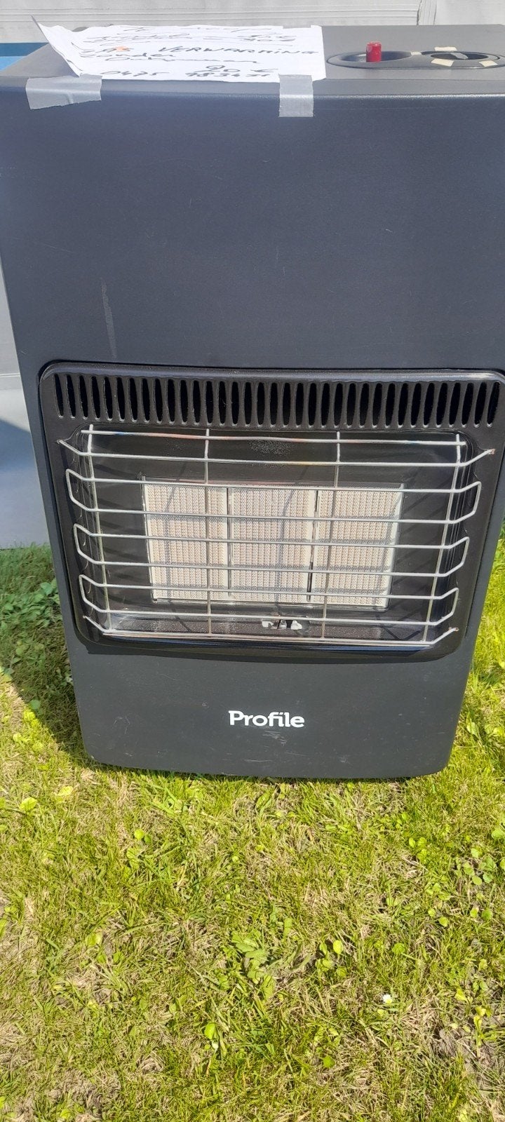 Verwarming op flesgas, Caravans en Kamperen, Ophalen