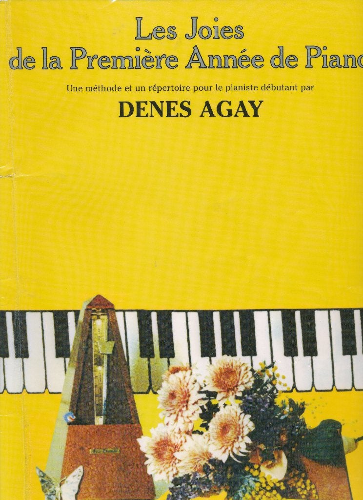 Boek De geneugten van het eerste pianojaar - Denes Agay, Gebruikt, Klassiek, Les of Cursus, Ophalen of Verzenden