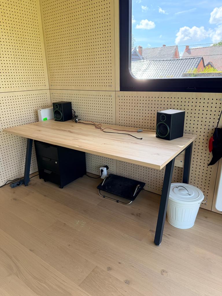 Bureau weba 180x80x73, Maison & Meubles, Enlèvement, Comme neuf, Bureau d'ordinateur