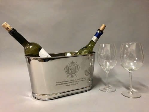 Refroidisseur à champagne XL Bollinger Napoleon 44cm Nouveau, Collections, Enlèvement ou Envoi, Neuf, Autres types