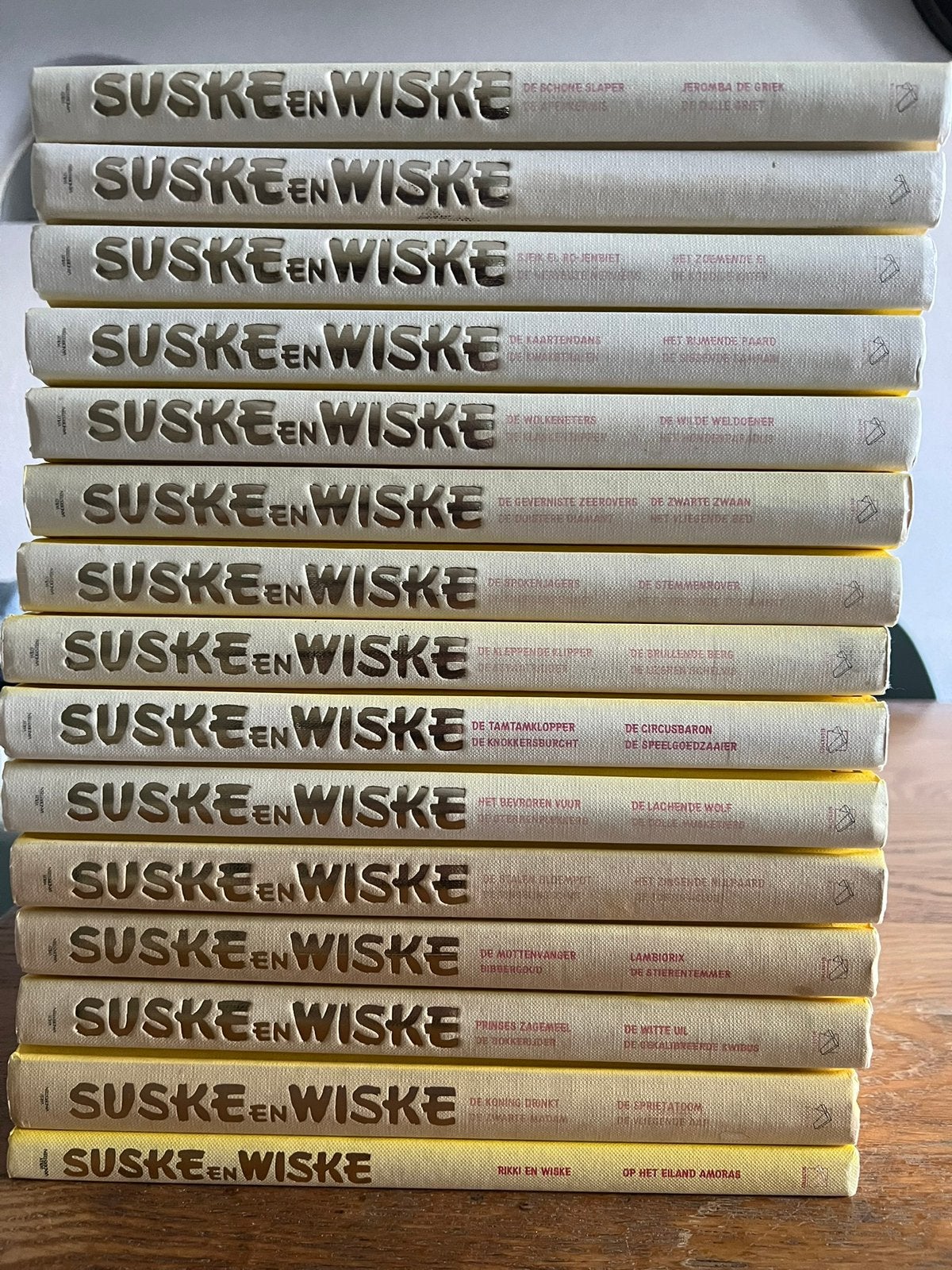 Suske en Wiske Lekturama gele reeks compleet + 1 extra, Boeken, Ophalen, Zo goed als nieuw