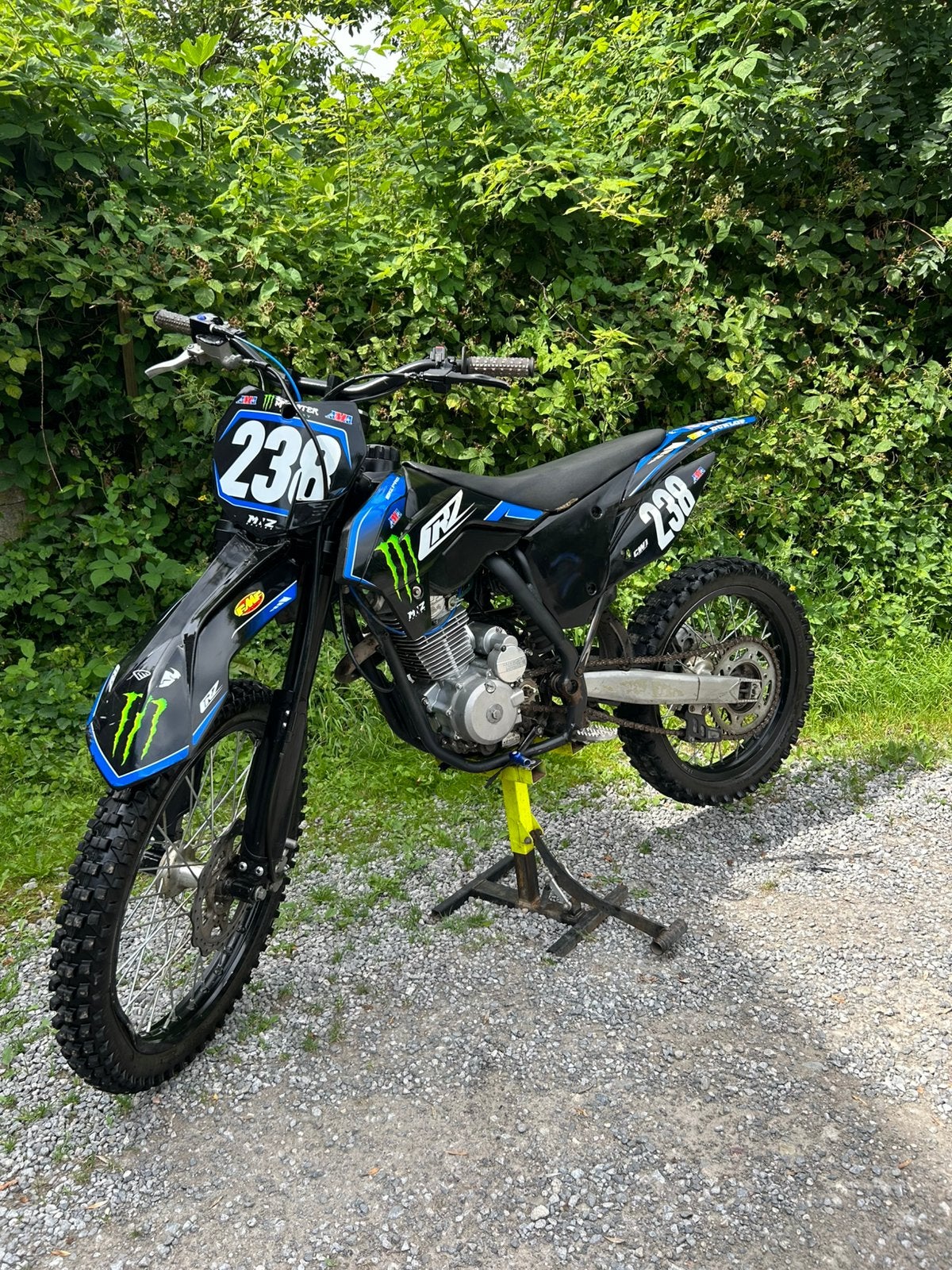 Dirt bike crz erz pro 250cc 5 vitesse, Vélos & Vélomoteurs, Enlèvement ou Envoi, Comme neuf
