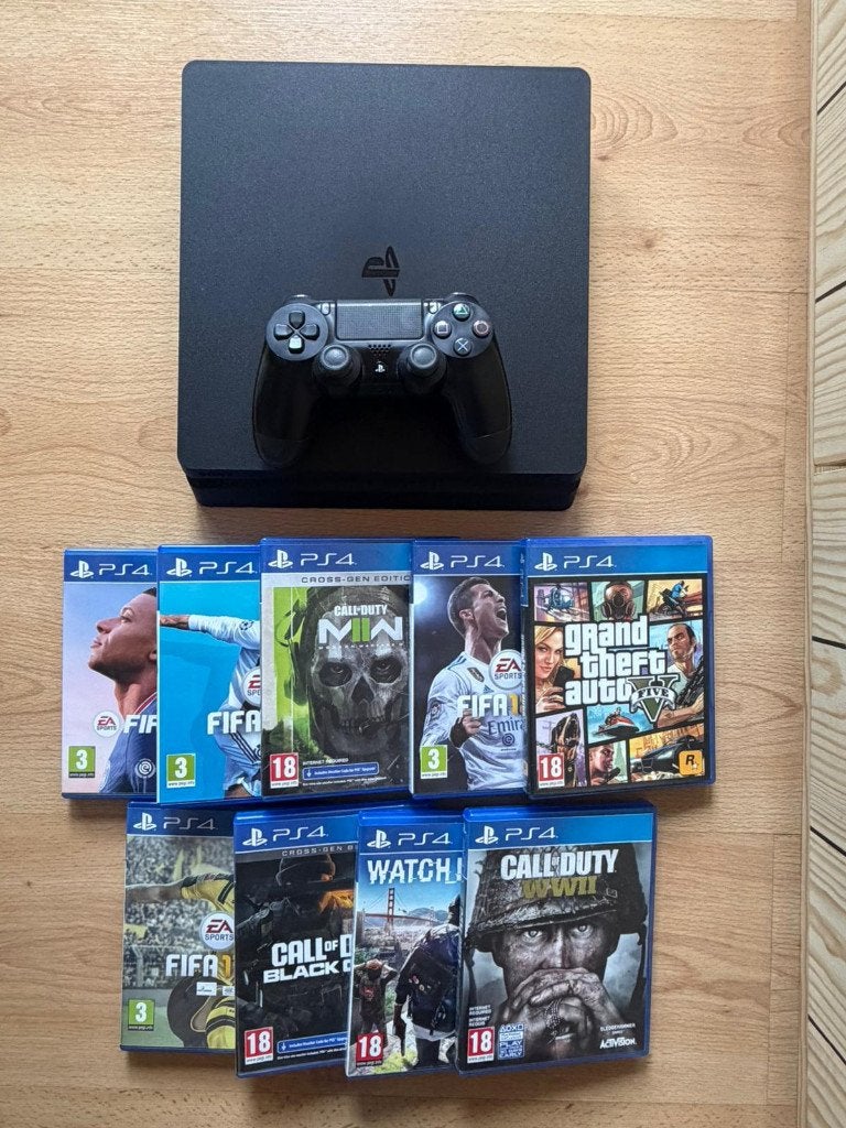 Playstation 4, Ophalen, Slim, 500 GB, Gebruikt
