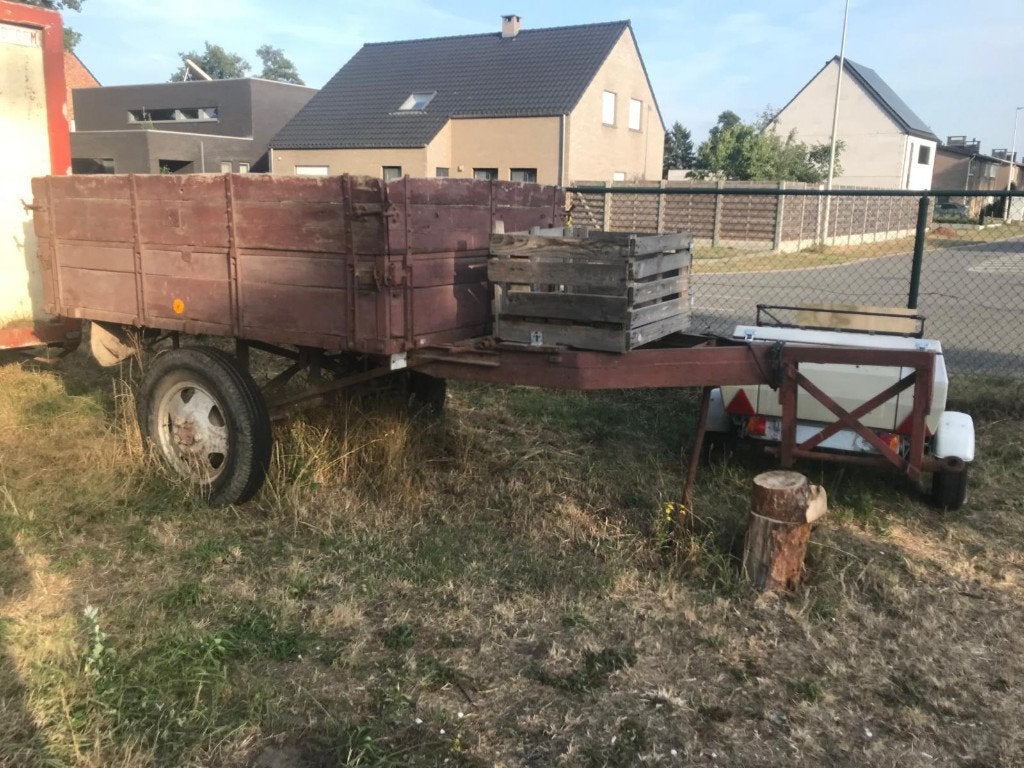 Kar voor tractor, Ophalen, Transport