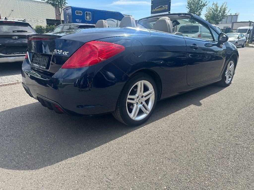 Peugeot 308 cc cabrio, 1.6 benzine AUTOMAAT, Auto's, 4 zetels, 4 cilinders, 1598 kg, Leder