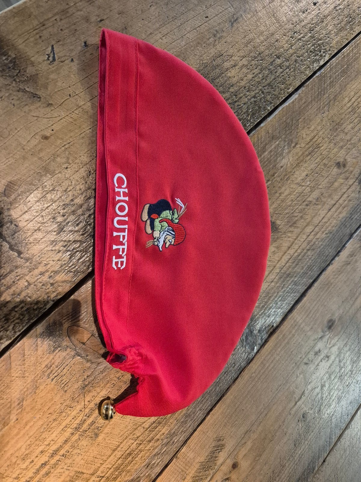 Chouffe mutsen, Ophalen