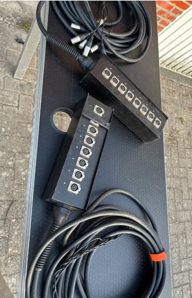 Stagebox 8 - 10m., Muziek en Instrumenten, Ophalen, Gebruikt