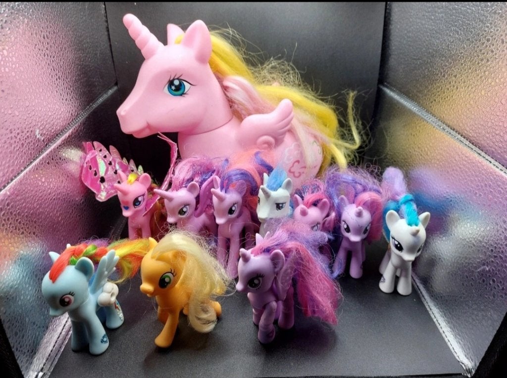 11 Figurines my little pony, Kinderen en Baby's, Speelgoed | My Little Pony, Ophalen, Gebruikt