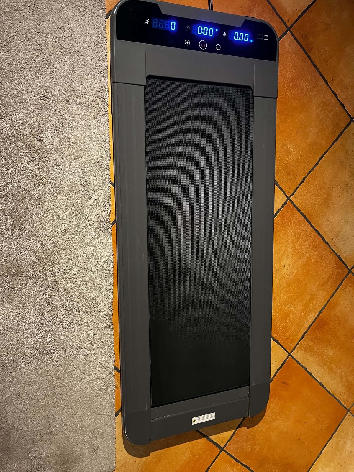 Tapis de course, Enlèvement