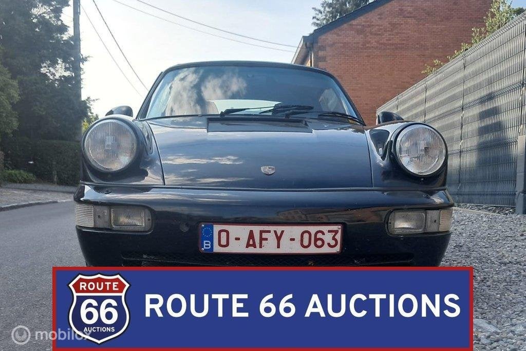 Porsche 911 Carrera Cabriolet | 1986 | Route 66 Auctions, Autos, Achat, Entreprise, Boîte manuelle, Autre carrosserie