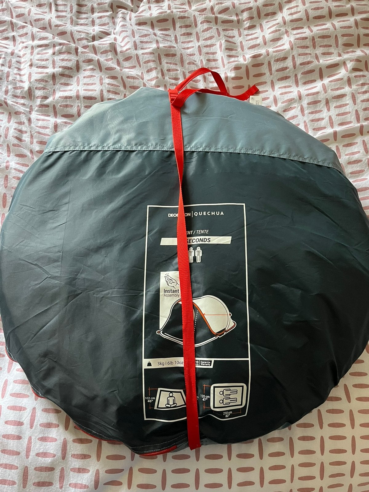 Tent en matje, Ophalen, Zo goed als nieuw